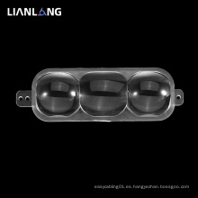 LED de lente de plástico para faros eléctricos